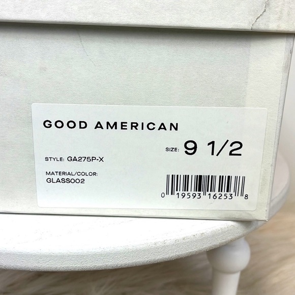 GOOD AMERICAN 🆕 Cinderella Heels. So gorgeous! Size 9.5. NIB! - Picture 10 of 10
